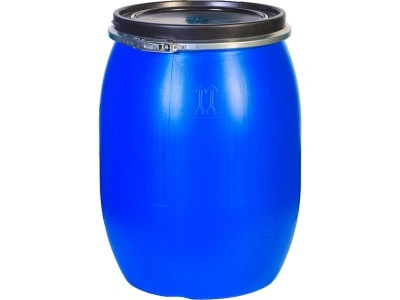 Бочка 100л с крышкой на обруче, код: 35761