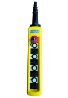 Пульт управления XAC-A8713Y для тали (8 кнопок, 1 скорость, ключ-марка, стоп, IP65, 380В)