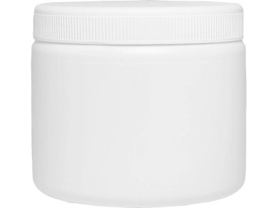 Банка п/э 0,6л. круглая, с крышкой, код: 32149