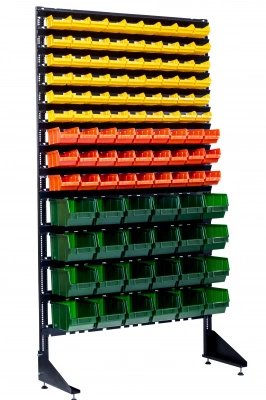 Стеллаж с пластиковыми ящиками 1801-6/3/4 Kombo