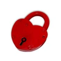 Н.Новгород ЗВС-2 "СЕРДЕЧКО" 2кл. красный Замок навесной(50,5!!!)