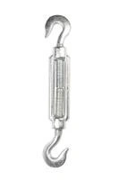 Талреп крюк-крюк TOR М10 DIN1480 (открытого типа) (Q)