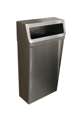 Урна DME настенная 400х170х730 мм 39 л