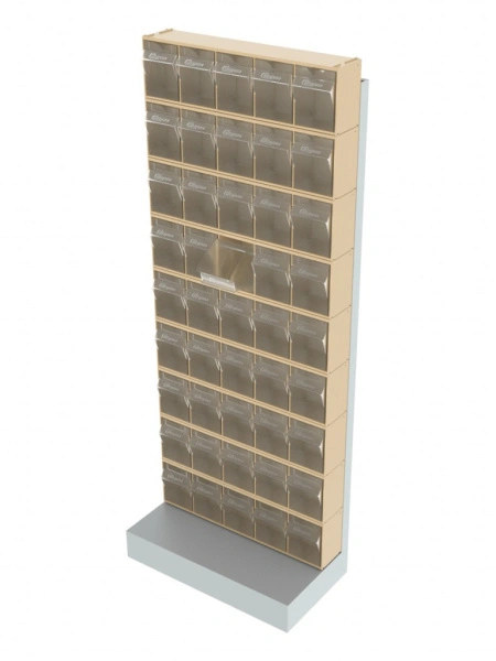 Стойка бежевая напольная  Стелла-техник 403-00-00-09-B