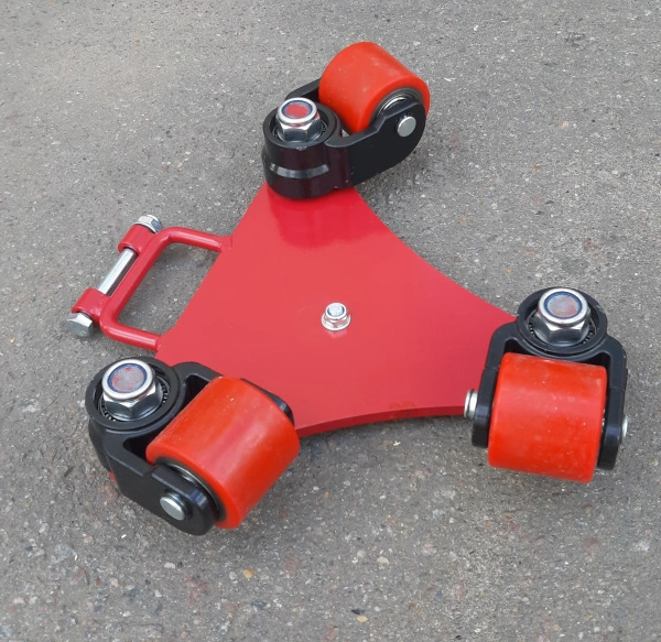 Поворотная такелажная тележка Стелла-техник CRP-2 грузоподъемность 2т