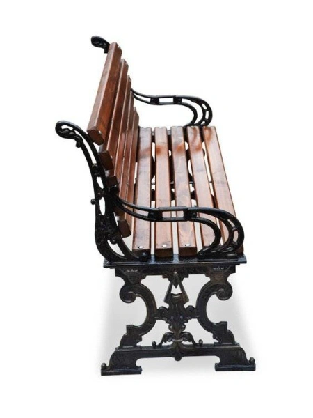 Скамейка чугунная «Ампир» 1,5 м