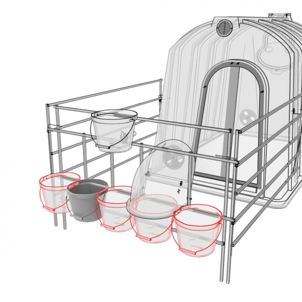 Ведро фермерское пластиковое 5л