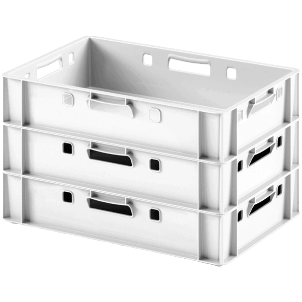 Ящик для мяса Е1 600x400x120 мм (глубокой заморозки), FK 6412 