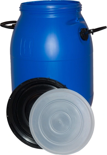 Бидон пластиковый 50 литр, арт.: БПЗ 50, белый, код: 10780