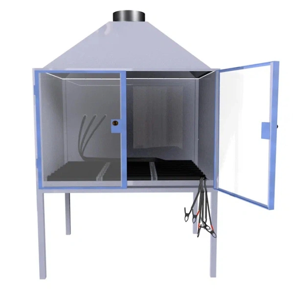 Шкаф для аккумуляторов ШМА-05-02 800x660x1300 мм Синий