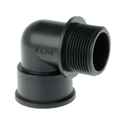 Переходник G2 угловой 90° ВР-НР пластик Италия